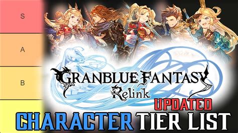 granblue relink character list|granblue fantasy relink dps tier list.